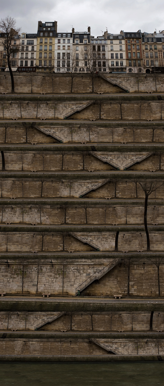 the path of error#1, 2008, 포토 콜라주_피그먼트 프린트, 200cm x 84cm