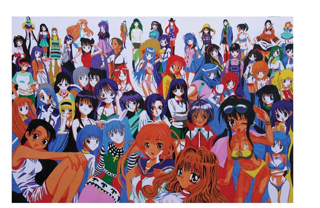 mode2-colored-plastic-tape-on-paper-73x103cm-2007