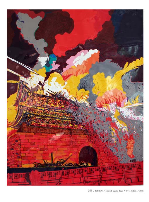 untitled’-colored-plastic-tape-on-paper-140×107cm-2008