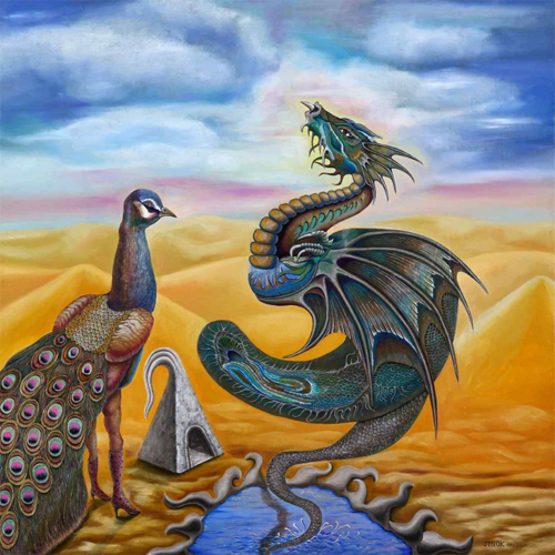 Spiritual-Animals_oil-on-canvas_76-x-76cm_2010