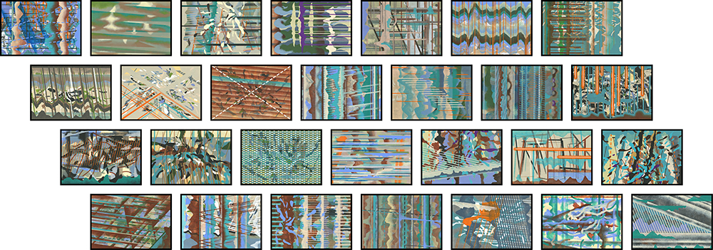 SFD-Part-2-2-수영장-끝에-대서양_종이에-아크릴_118×336cm_20151